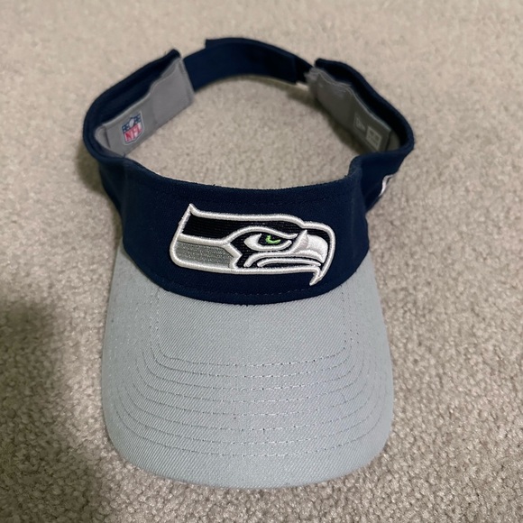 Seattle Seahawks Other - Seattle Seahawks Navy and Gray Visor